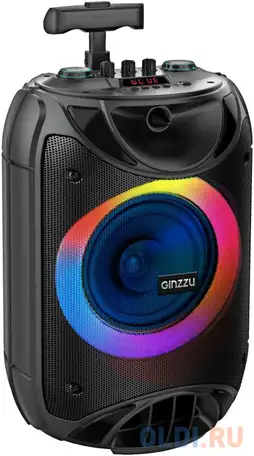 Ginzzu gm-223 {(v5.0), 40вт, 150гц- 18кгц, usb-flash, microsd-card, fm-радио, пульт ду,, фотография 1