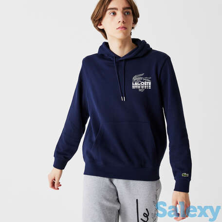 Мужской худи lacoste crocodile с капюшоном, фотография 1