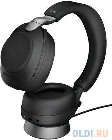 Гарнитура jabra evolve2 85, link380a uc stereo stand black, фотография 1