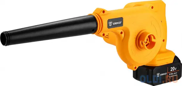 Воздуходувка deko dkbl20 с акб, фотография 1
