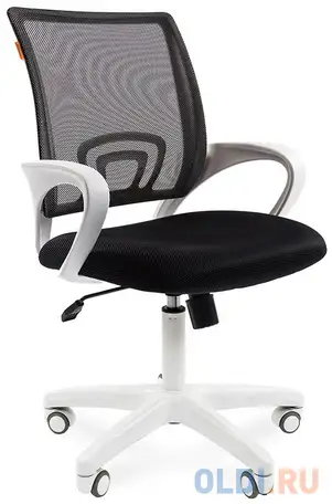 Кресло chairman 696 белый черный 7014835, фотография 1