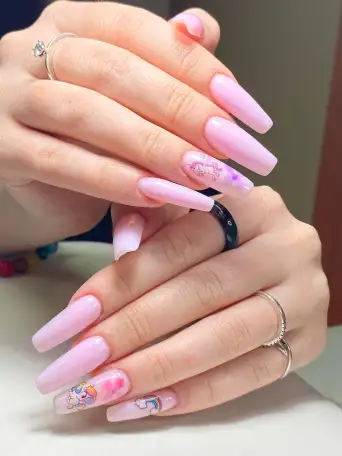 Маникюр Астана , модели на маникюр, наращивание ногтей , коррекция ногтей., фотография 19