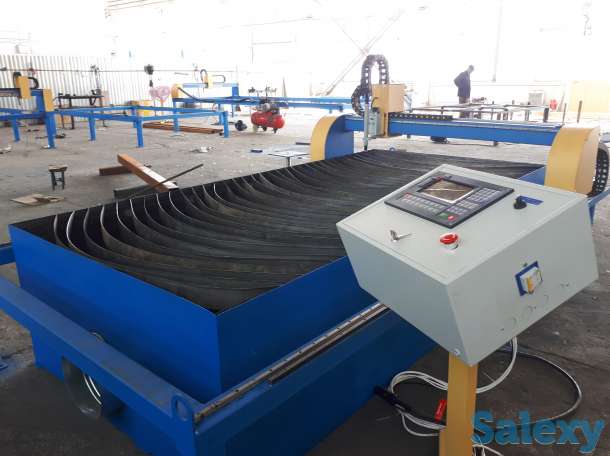 портальный станок плазменной резки металла с ЧПУ, фотография 2