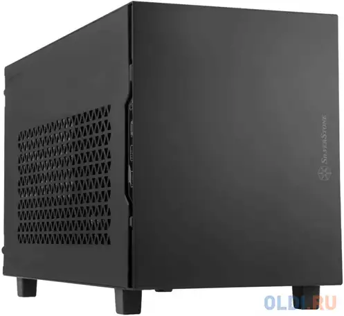 Корпус mini-itx silverstone sst-sg15b без бп чёрный, фотография 1