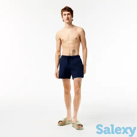 Купальные мужские быстросохнущие шорты lacoste, фотография 1