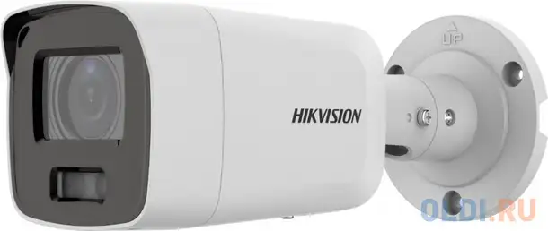 Камера видеонаблюдения ip hikvision ds-2cd2087g2-lu(c) 4-4мм цв. корп.:белый (ds-2cd2087g2-lu(4mm)(c, фотография 1