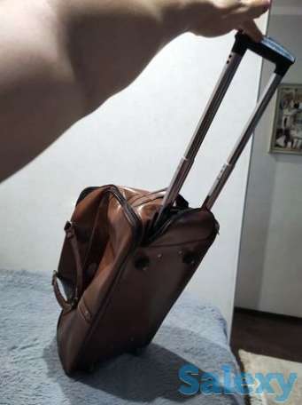 Кожаная сумка дорожная из Израиля, фотография 1