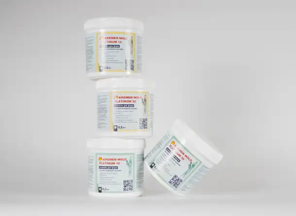 Литьевой силикон для форм 10-ка и 30-ка ОЛОВО и ПЛАТИНА фасовка 5кг и 10кг, фотография 4