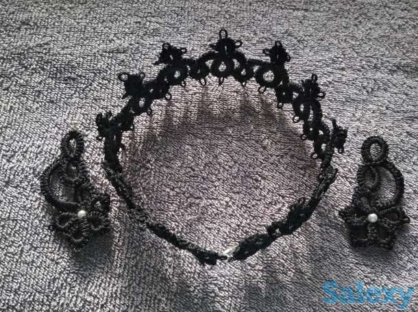 Кружевные украшения - фриволите., фотография 5