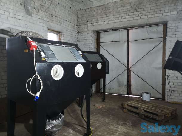 Пескоструйная камера (пескоструй, дробеструй), фотография 1