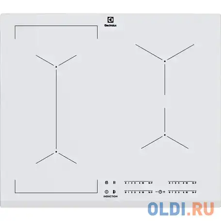 Варочная панель индукционная electrolux eiv63440bw белый, фотография 1