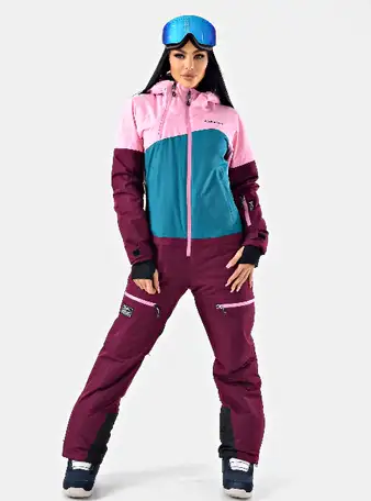 Комбинезон azimuth w 317 burgundy, фотография 19