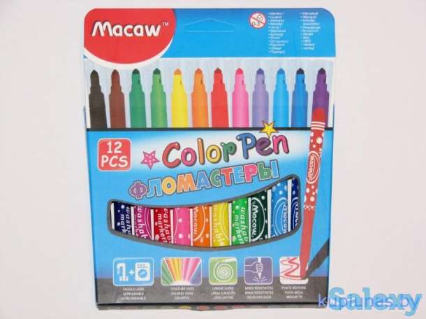 Наборы цветных карандашей и фломастеров, фотография 2