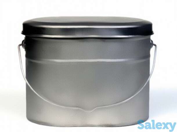 Котелок роза ветров титан крышка без ручек  3.5 (3.3)л, фотография 1