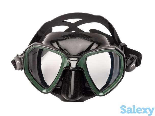 Набор salvimar маска morpheus и трубка time splash цвет зеленый, фотография 1