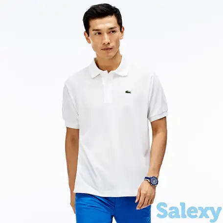 Мужское поло lacoste l1212 classic fit, фотография 1