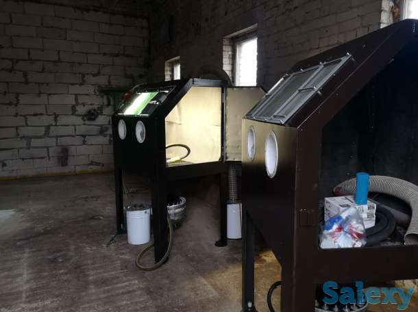 Пескоструйная камера (пескоструй, дробеструй), фотография 4