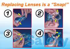 Линза для очков aquasphere eagle -1.5, фотография 2