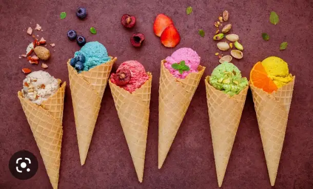 Вафельные рожки для мороженого., фотография 1