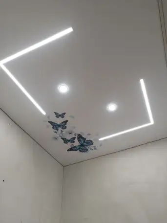 Натяжной потолок, фотография 1