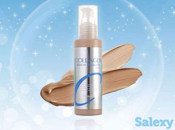 Тональная основа enough collagen moisture foundation, цвет #23 beige | бежевый, фотография 3