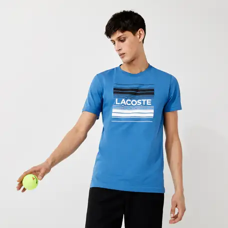Мужская футболка lacoste sport из органического хлопка, фотография 1