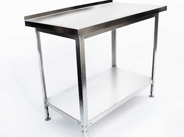Стол рабочий нерж.сталь. 600*600*850, фотография 1