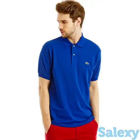 Мужское поло lacoste l1212 classic fit, фотография 1