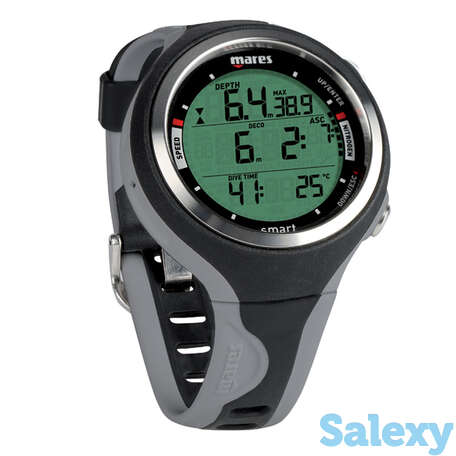 Компьютер для дайвинга mares smart цвет черно-серый, фотография 1