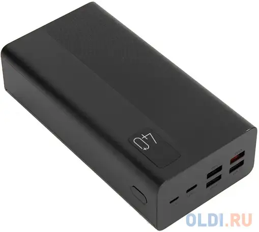 Perfeo powerbank mountains 40000 mah/led дисплей/pd + qc 3.0/type-c/4 usb/выход: 3a,, фотография 1