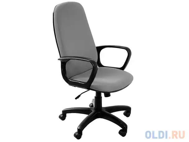 Кресло buro ch-808axsn/tw-12 серая тканевая обивка, фотография 1