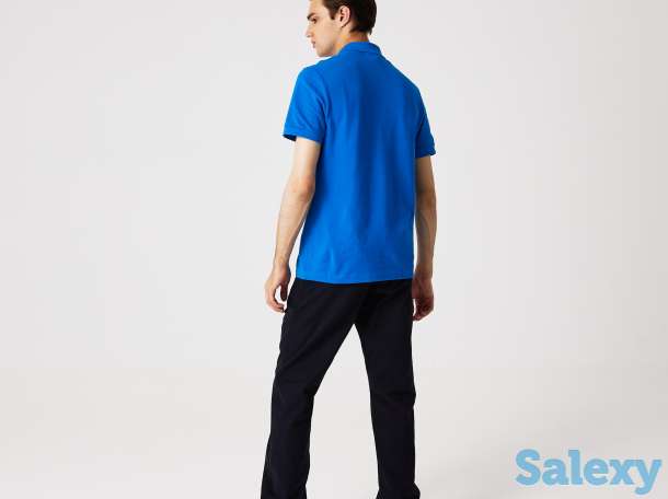 Мужская рубашка поло lacoste regular fit crocodiles из органического хлопка, фотография 2