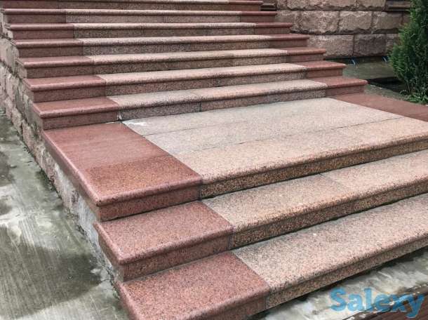 Ступени и подступени из гранита под заказ в кратчайшие сроки, фотография 2
