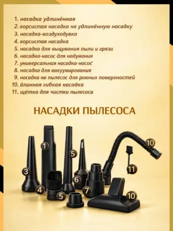 Автомобильный пылесос, фотография 6