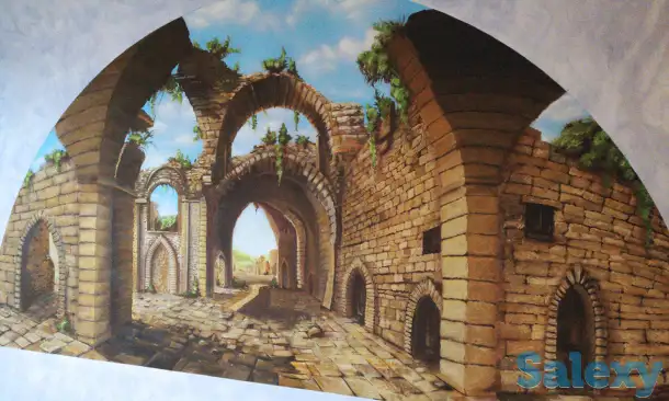 Роспись стен,  дизайн интерьеров., фотография 3