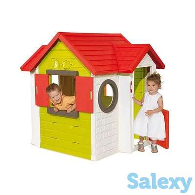 Детский игровой домик со звонком и замком, фотография 1
