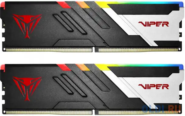 Оперативная память для компьютера patriot viper venom rgb dimm 32gb ddr5, фотография 1