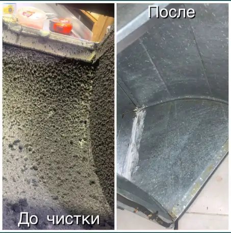 Чистка вентиляции от жира, пыли и других загрязнений, фотография 4
