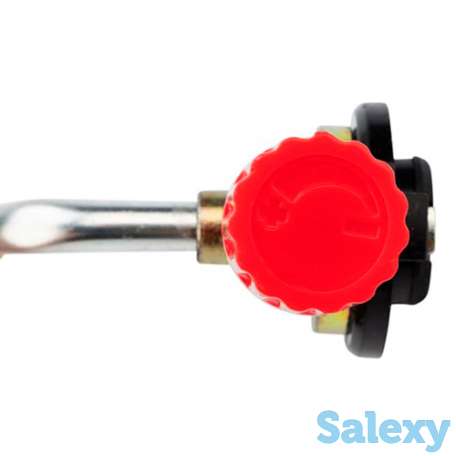 Газовая горелка-насадка rexant gt-18 (механическая с регулятором) паяльного типа 12-0018, фотография 3