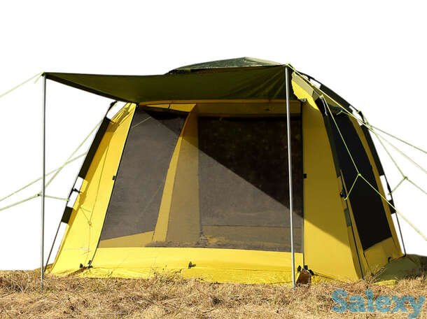 Тент - шатер world of maverick fortuna 300 khaki/yellow-mustard, фотография 1