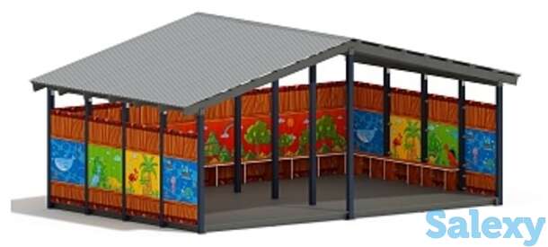 Теневой навес (карандаши) - мф 70.6.4-09, фотография 1