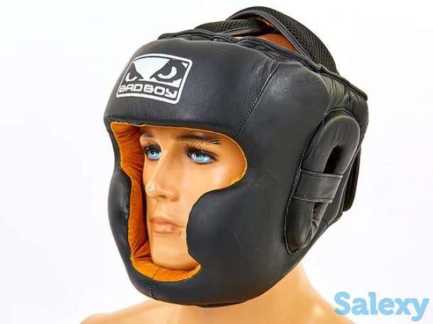 Шлем боксерский  кожа, фотография 1