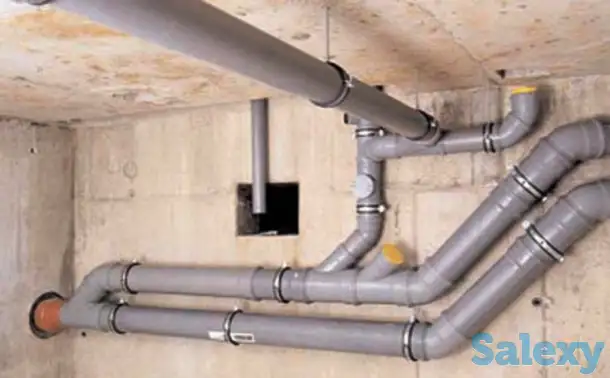 Монтаж канализации, фотография 1