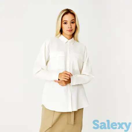 Женская рубашка lacoste свободной посадки, фотография 1