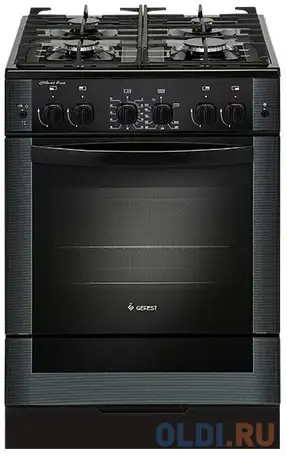 Газовая плита gefest 6500-02 0115 черный, фотография 1