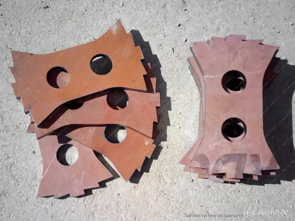 Предлагаем изготовление ножей дробилок по чертежам заказчика, фотография 5
