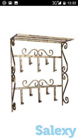 Кованые вешалки разных видов и размеров, фотография 3