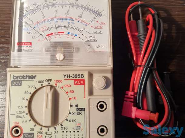 Аналоговый мультиметр Brother YH-395B, высокоточный, фотография 6