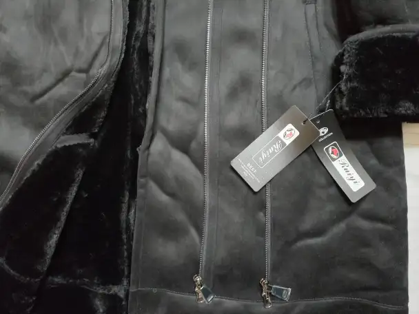 Дублёнка женская р-р 12XL, фотография 3