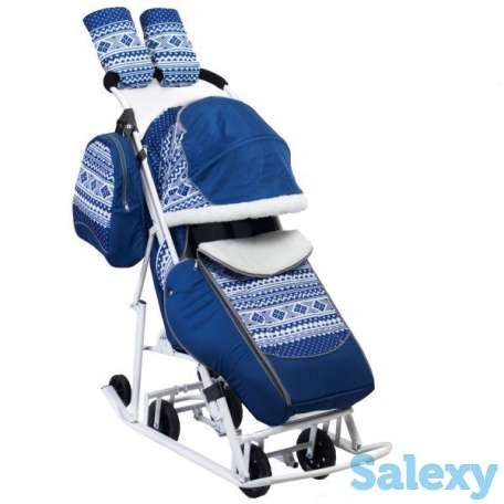 Санки-коляски Ника (Nika), Pikate, Скандинавия! В г. Арысь Рассрочка Кредит, фотография 11